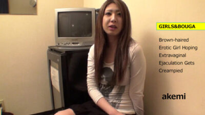 HZ-3063 Girl & Bouga – สาวผมสีน้ำตาลเซ็กซี่ที่หวังว่าจะหลั่งนอกช่องคลอดและโดนน้ำอสุจิพุ่งใส่ – akemi